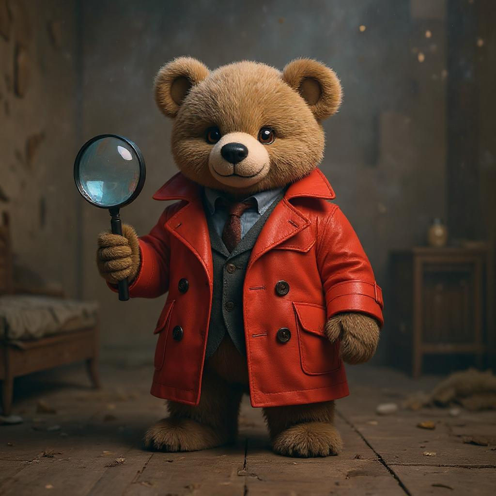 Bear in a room - After