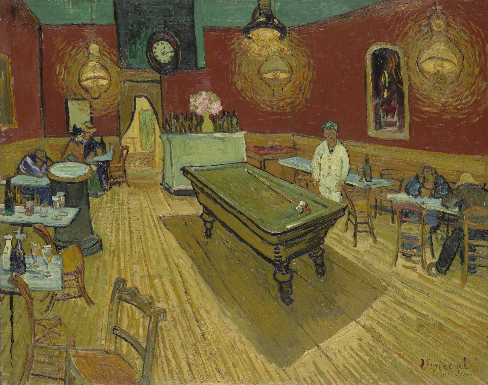 The Night Cafe by Vincent Van Gogh