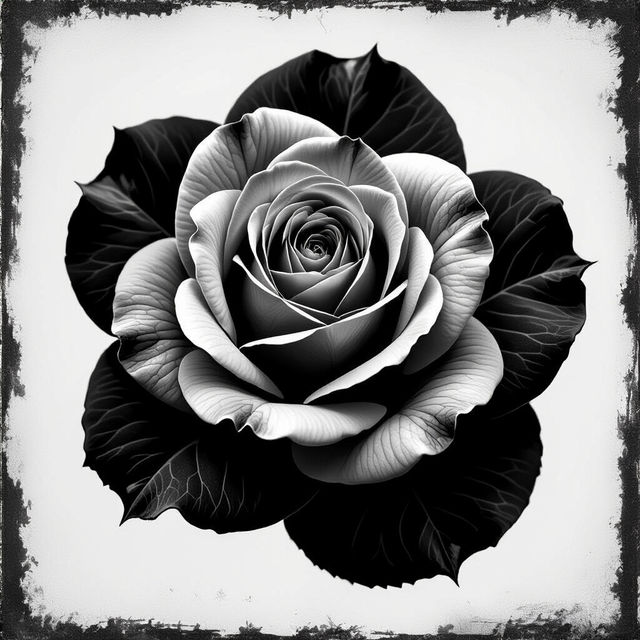 Black and White Flower Pictures gallery