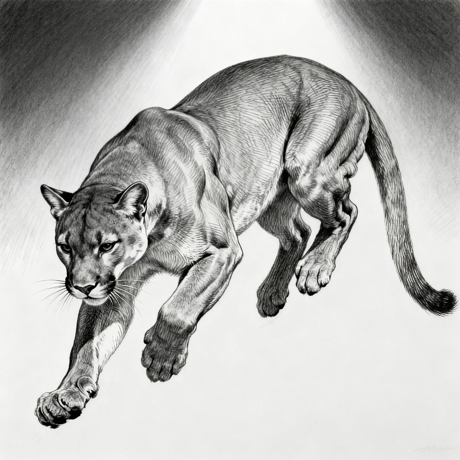 Cougar Drawings - Create Stunning AI Art