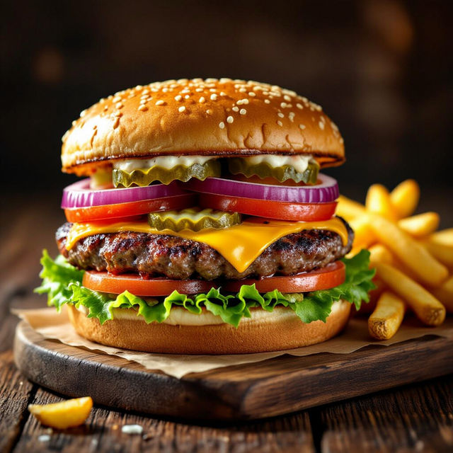 Picture Of Hamburger gallery