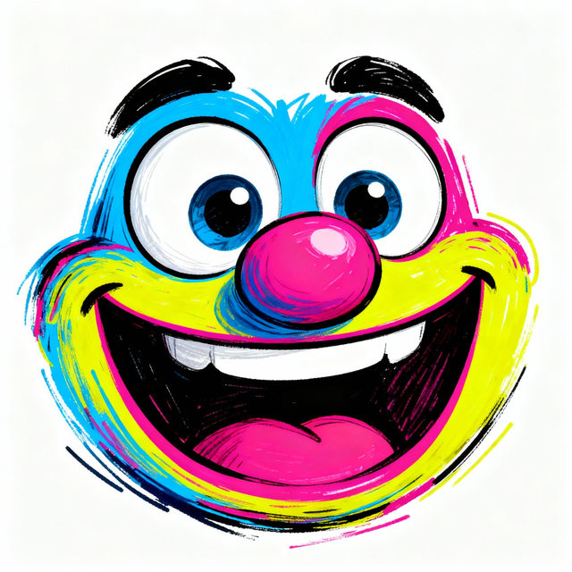 Cartoon Face Drawings - Created With AI gallery