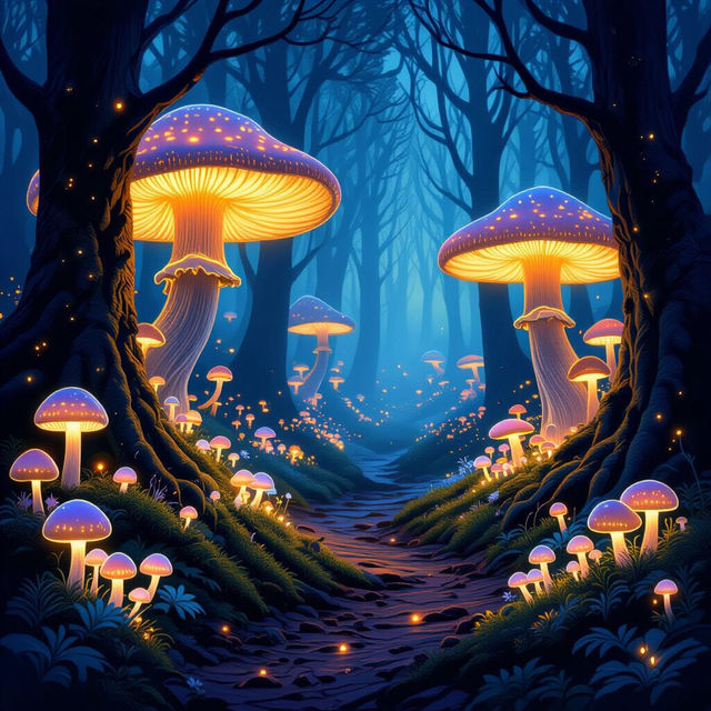 Mushroom Images - AI Generated gallery