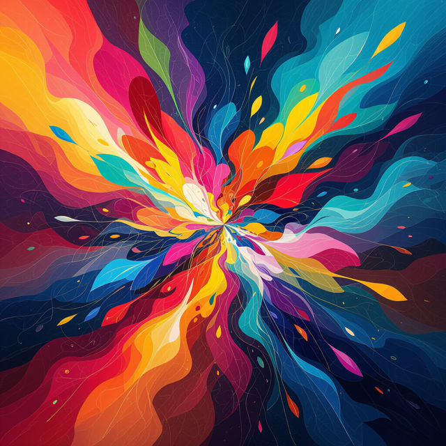 Abstract Art Pieces - Created With AI gallery