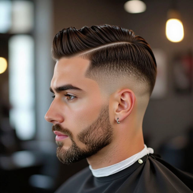 Picture Of A Low Taper Fade gallery