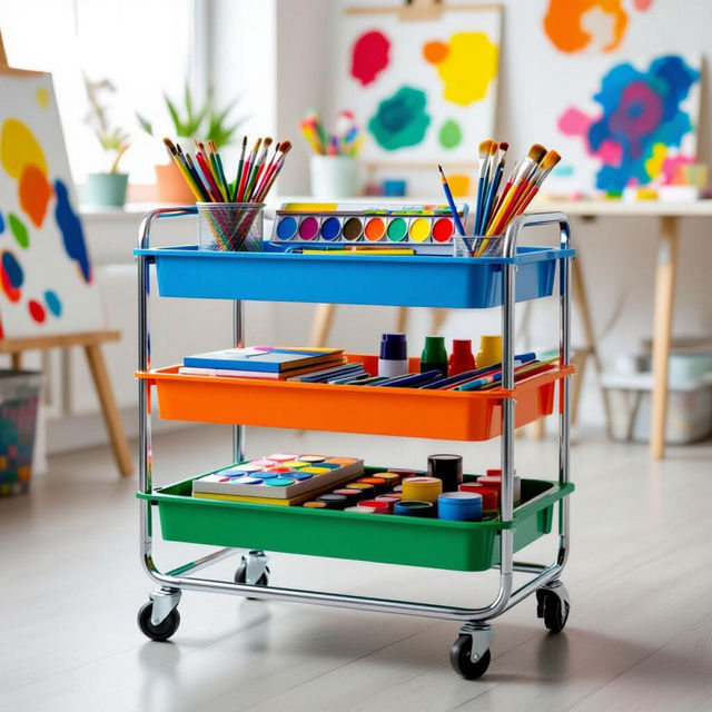 Ikea Art Cart Ideas gallery