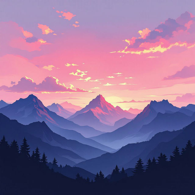 Pink Sky Wallpapers - Made With AI gallery