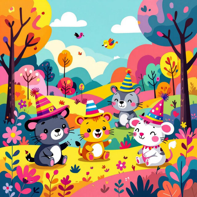 Silly Pictures For Kids - Made With AI gallery