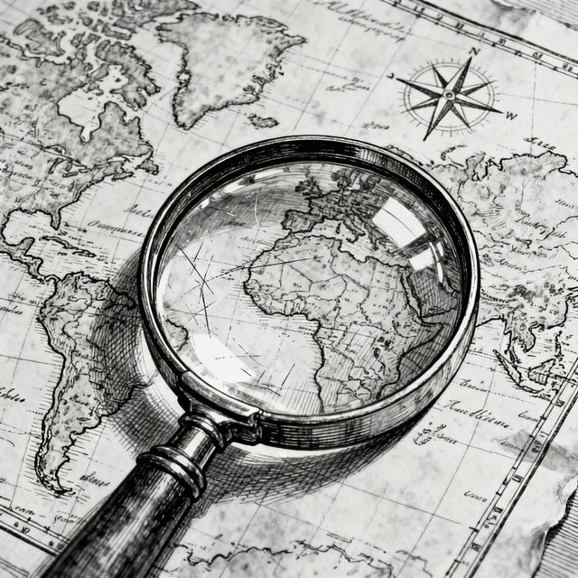 Magnifying Glass Drawings gallery