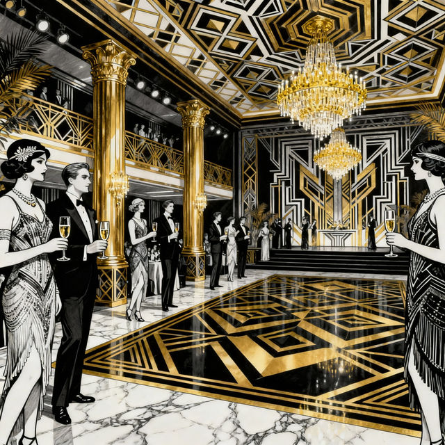 Gatsby Drawing Art gallery