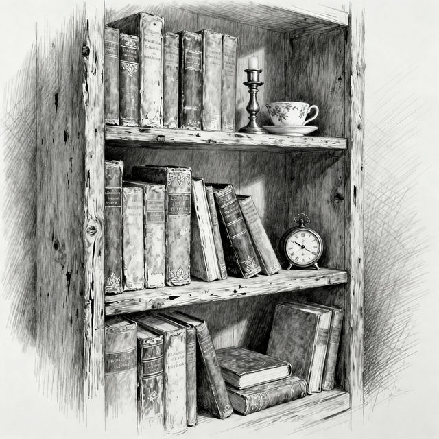 Shelf Drawing Art gallery
