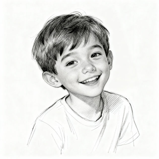 Boy Easy Drawing - AI Art gallery