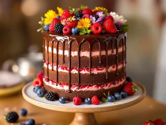 Cake Drawing & Art gallery