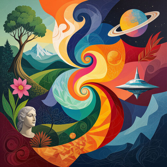 Themes In Art - Explored with AI gallery