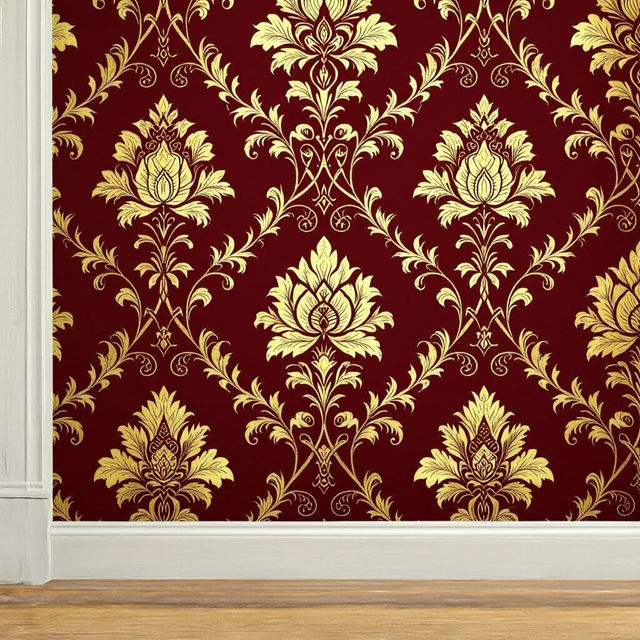 Old Fashioned Wallpaper - AI Generated gallery