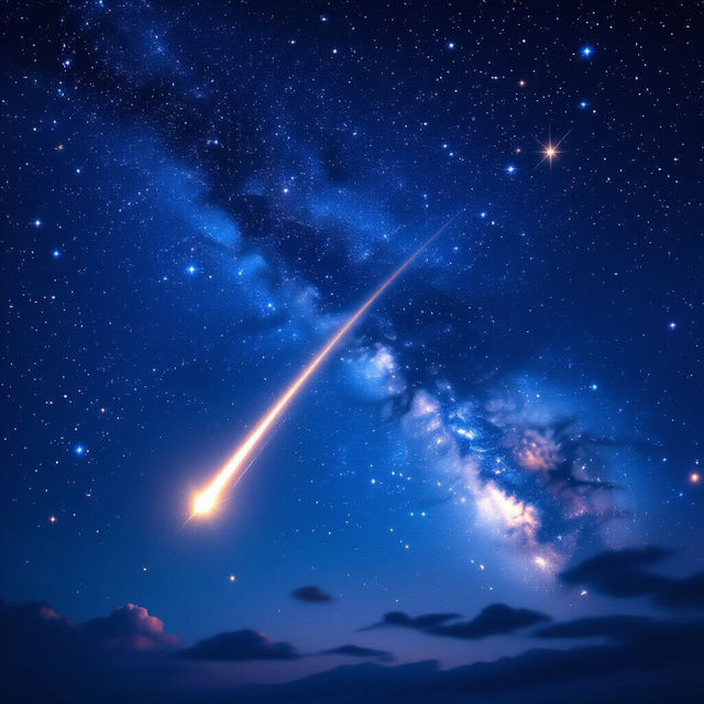 Shooting Star Images - AI Generated gallery