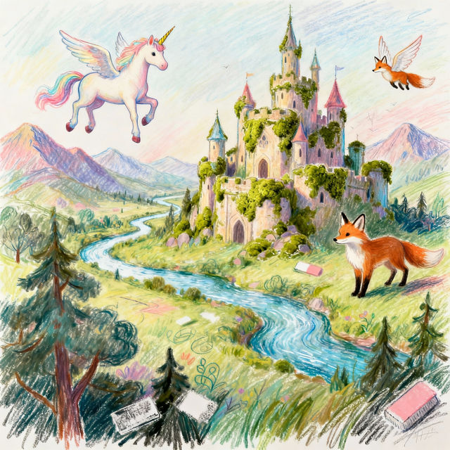 Chalk Drawings Ideas gallery