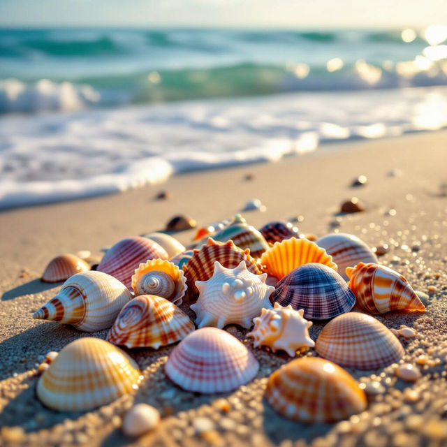 Sea Shell Pictures - AI Generated gallery