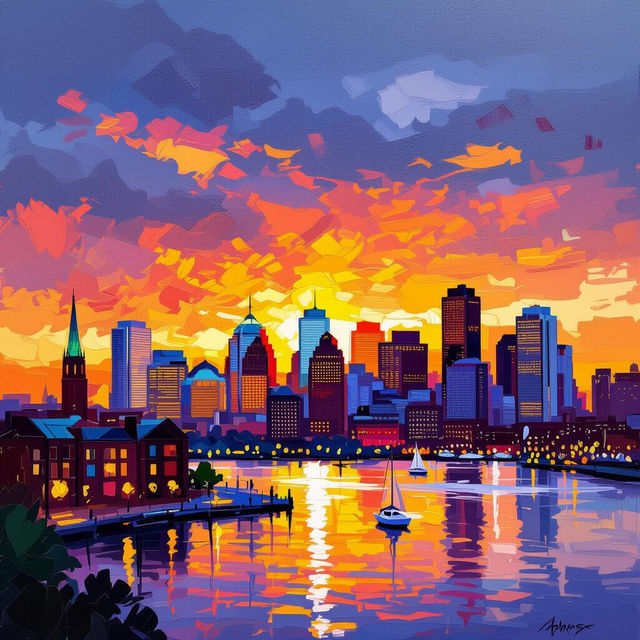 Art Boston - AI Generated gallery