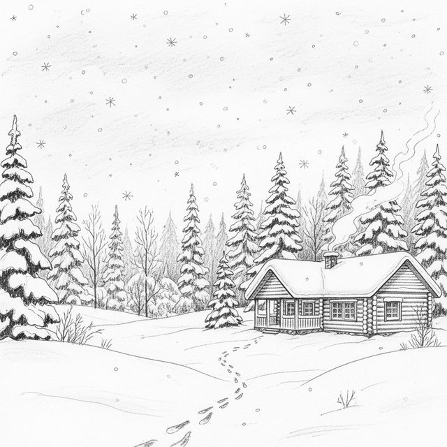 Explore AI-Generated Snow Drawings gallery
