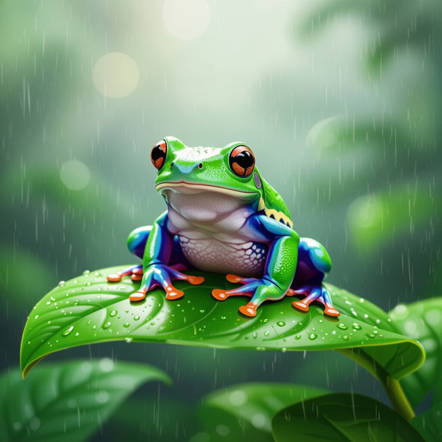 Frogs Wallpaper - Made With AI gallery
