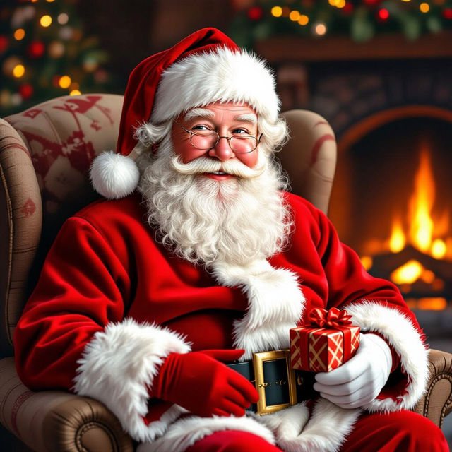 Realistic Santa Claus Drawings gallery