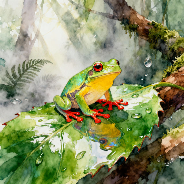 Amphibians Drawing gallery