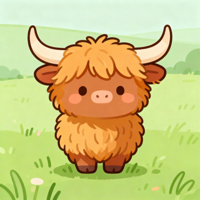 Easy Highland Cow Drawings - Made With AI gallery