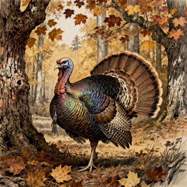 Turkey Drawings - Made With AI gallery