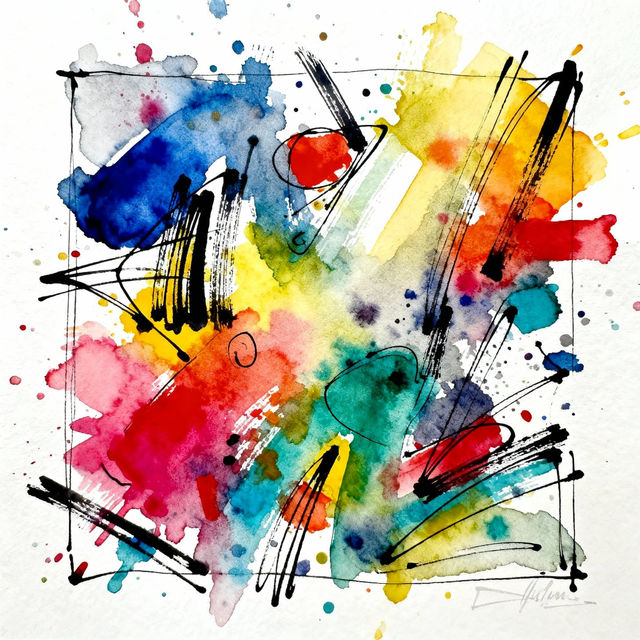 Square Sketch Art - AI Generated gallery