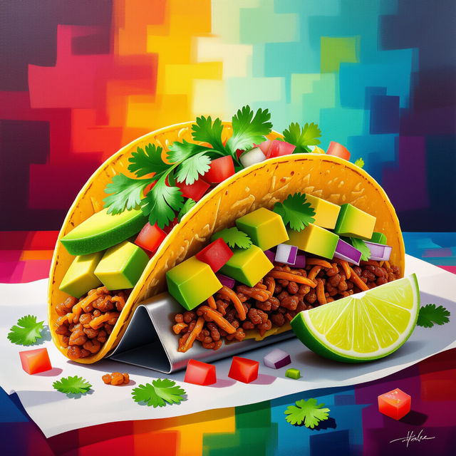 Taco Art - Made With AI gallery