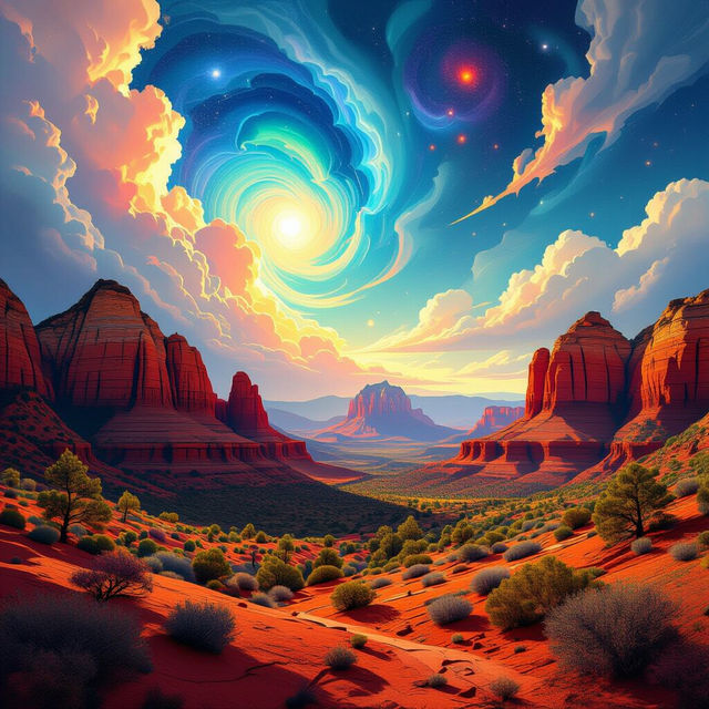 Sedona Art - Made With AI gallery