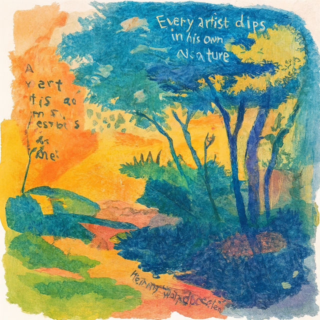 Famous Art Quotes - Made With AI gallery