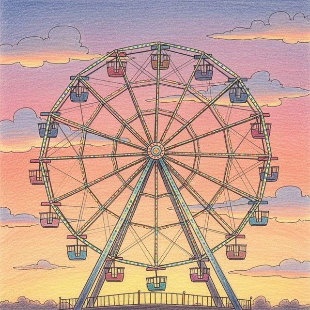 Browse Ferris Wheel Drawings gallery