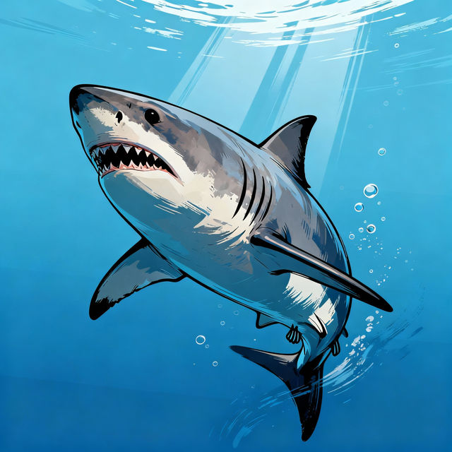 Drawing A Shark gallery