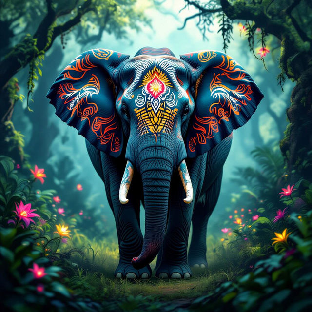 Explore Stunning Elephant Art Generated by AI gallery