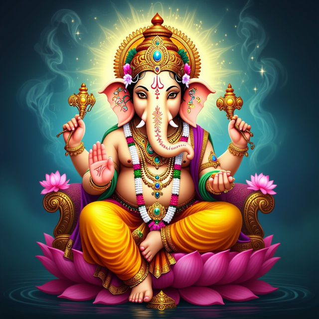 Ganesha Art - Created with AI gallery