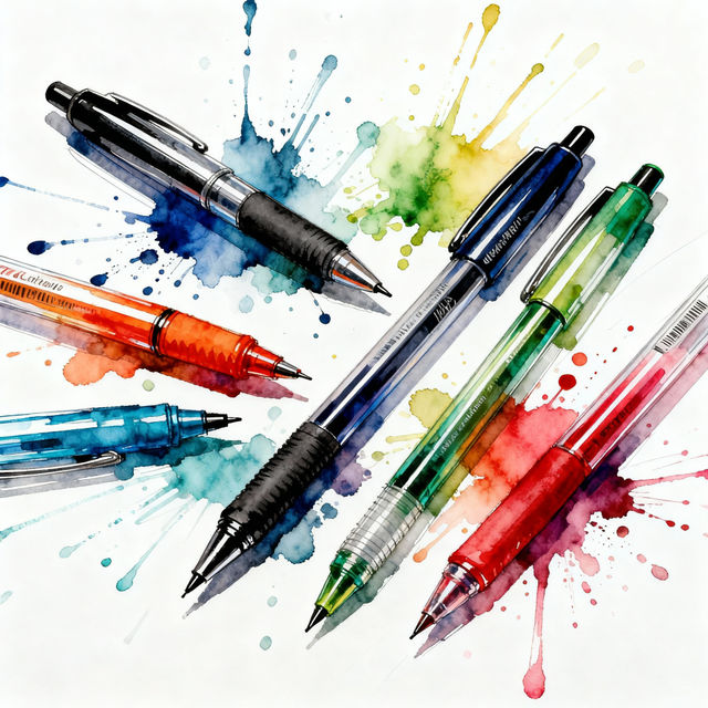 Sketch Pens - AI Art gallery