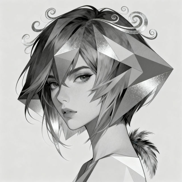 Wolf Cut Drawing gallery