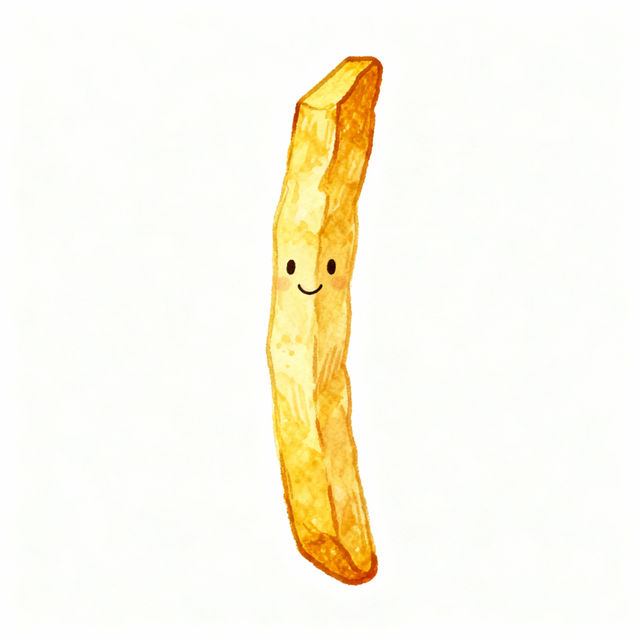 French Fry Drawings - Made With AI gallery