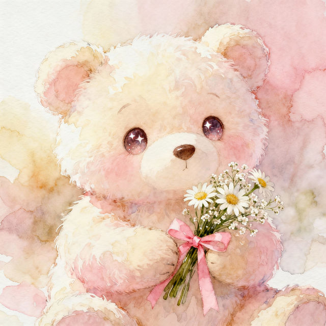 Cute Bear Drawings - Made With AI gallery