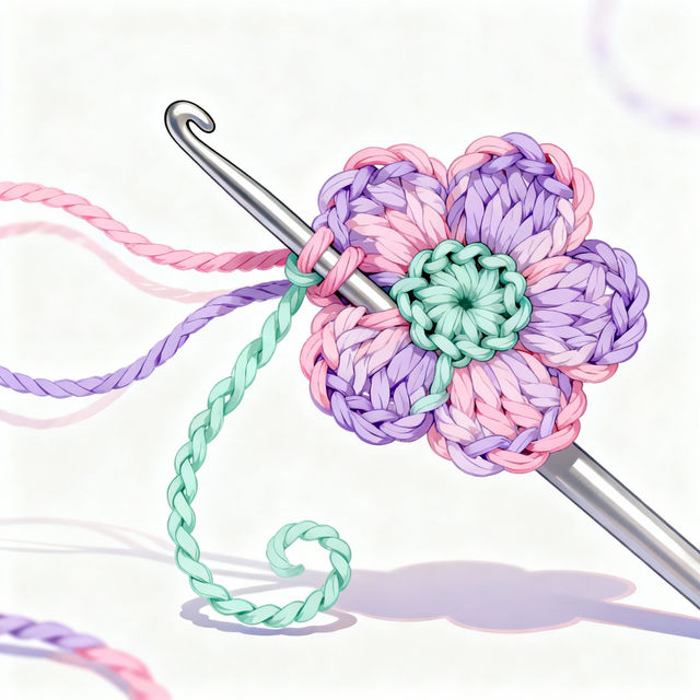 Crochet Drawing Art gallery