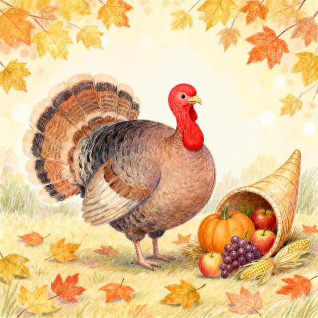 Thanksgiving Turkey Drawings gallery