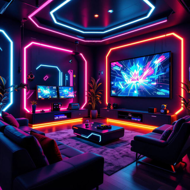 Game Room Art - AI Generated gallery