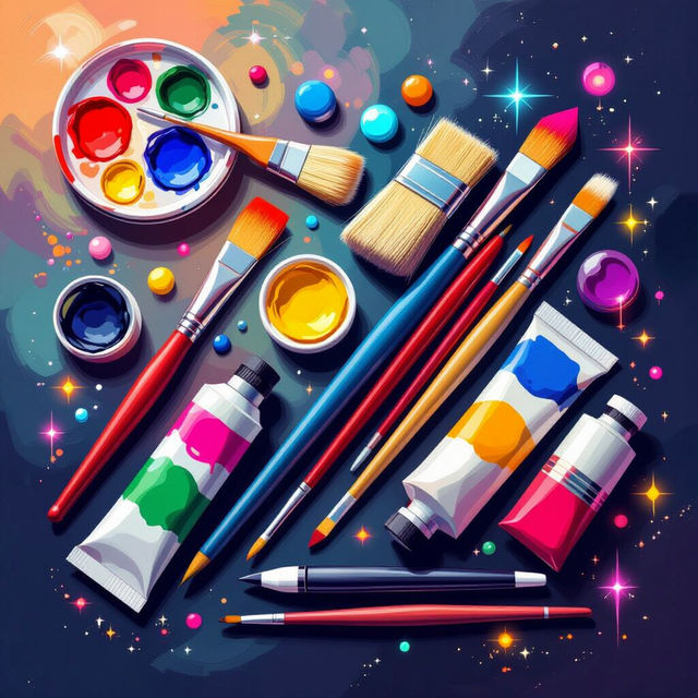 AI Art Materials List gallery