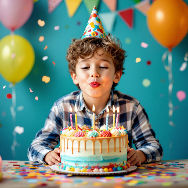 Happy Birthday Boy Images - AI Generated gallery