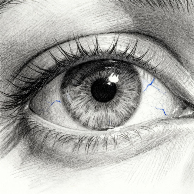 Realistic Pencil Eye Drawings gallery
