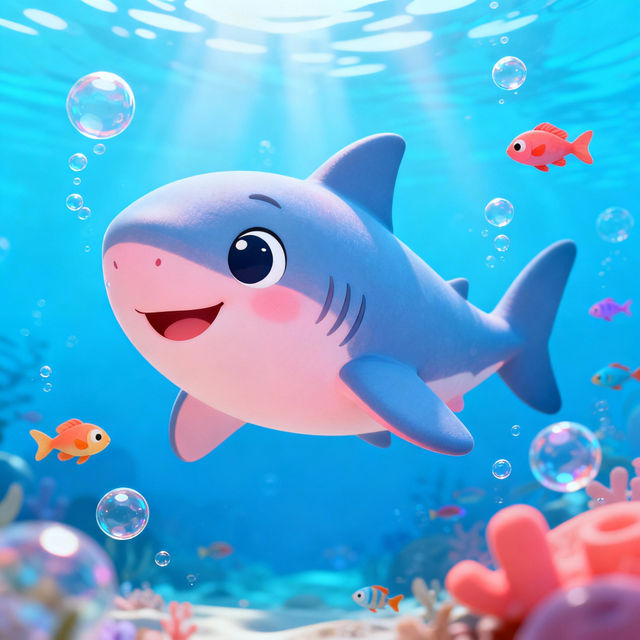 Cute Shark Drawings - Made With AI gallery