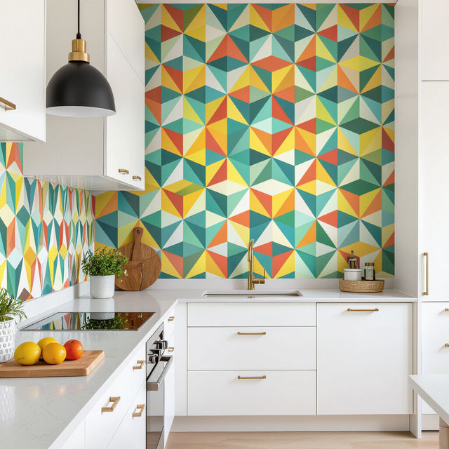 Peel And Stick Wallpaper Kitchen Designs gallery
