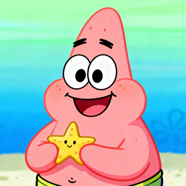 Patrick Star Drawings - Made With AI gallery